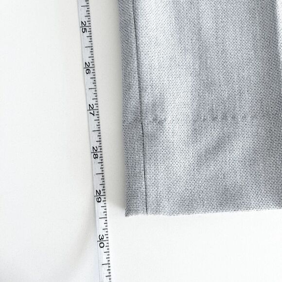 Banana Republic Ryan Womens Classic Ankle Trouser Pants Woven Light Grey Size 8 - Picture 10 of 12